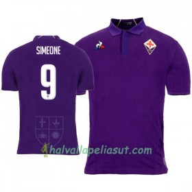 Jalkapallo Pelipaidat ACF Fiorentina Simeone 9 Kotipaita 2018-2019 Lyhythihainen